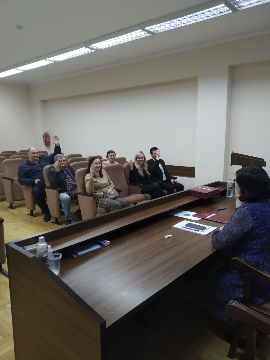 Заседание территриальной избирательной комиссии Каневская