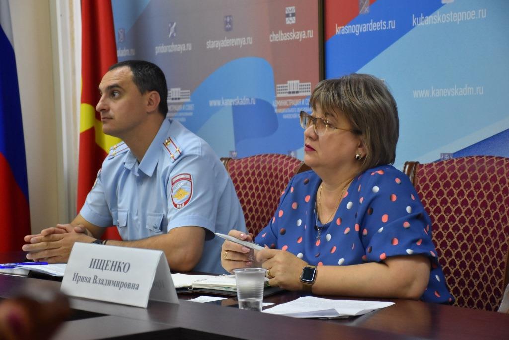 Каневской район поучаствовал в заседании краевой комиссии по делам несовершеннолетних