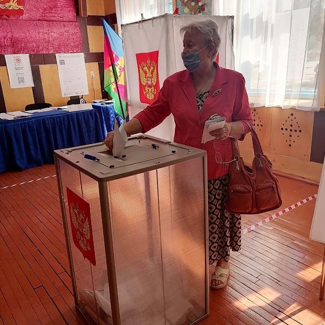 В Каневском районе на 15 часов проголосовали 14,4 % избирателей