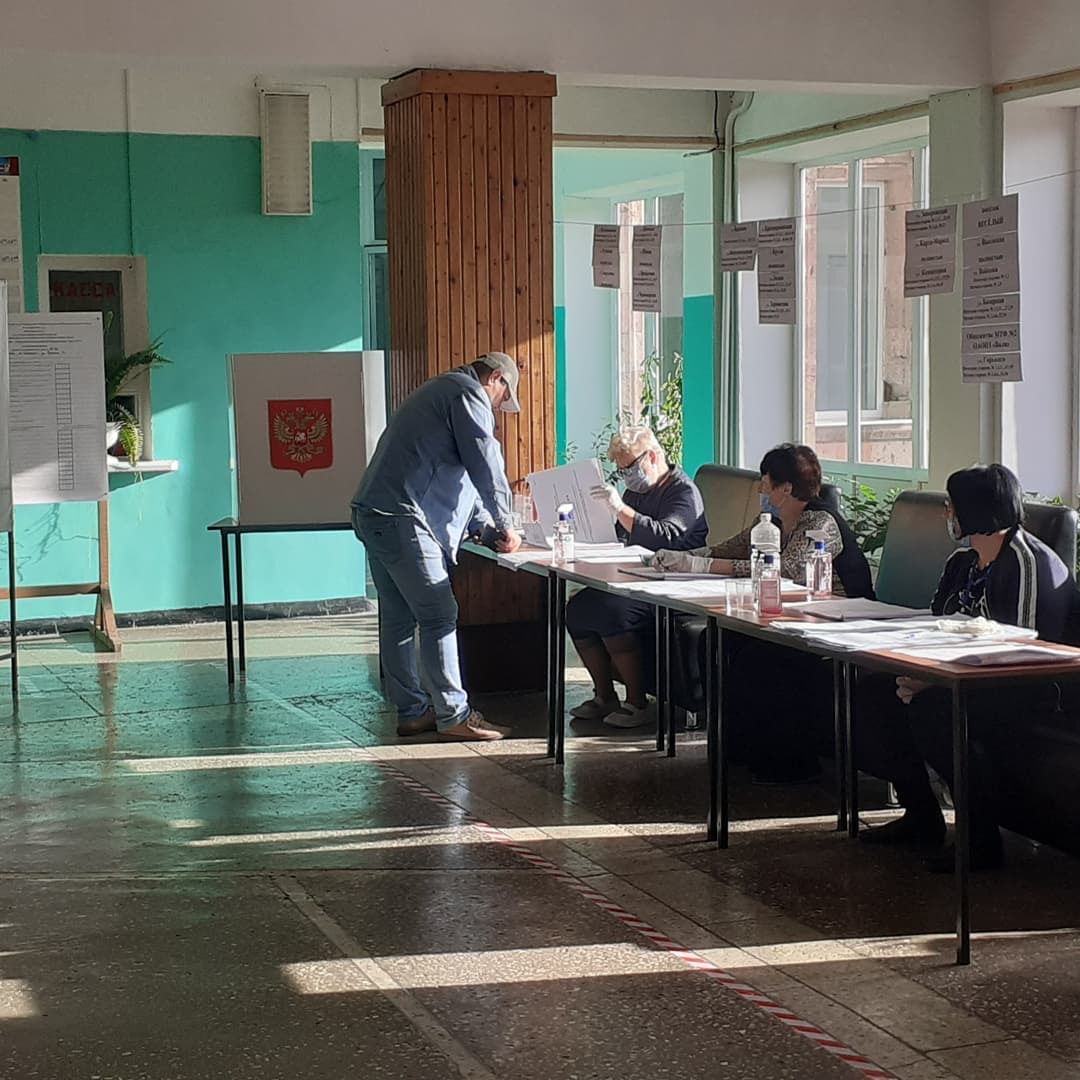 В Каневском районе начался второй день голосования