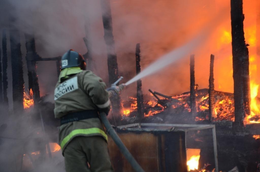 В результате пожара в домовладении погиб житель Александровской