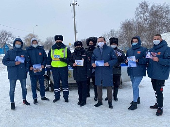 В Каневском районе участники акции «Студенческий десант» прошли стажировку в подразделении Госавтоинспекции