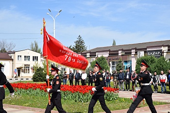 Мотомарш в честь Дня Победы прошел через Каневскую