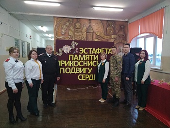 В школах Каневского района прошли торжественные линейки, посвященные открытию эстафеты памяти «Прикоснись к подвигу сердцем»