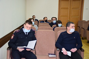 В администрации Каневского района прошло заседание координационной комиссии по профилактике правонарушений