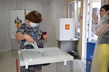 12:00: количество проголосовавших в Каневском районе перешагнуло девяностопроцентный рубеж 